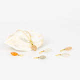 Moon Drops - Vedhæng med månesten og rådiamant