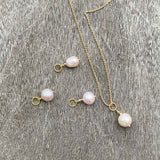 PEARL DROPS ferskvandsperler vedhæng hos Shining You