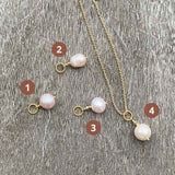 Pearl Drops - Vedhæng med ferskvandsperler