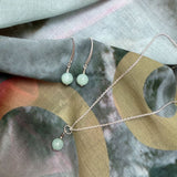 Lysegrøn Burma jade smykker fra JINs hos Shining You