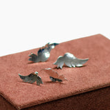 Sølv englevinger øreringe fra MaraAger hos Shining You