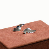 Sølv englevinger øreringe fra MaraAger hos Shining You