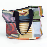 Mønstret net i kraftigt vævet stof syet af eva-m