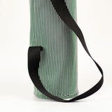 Yogataske sort og hvid stribet