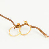 Guld-forgyldte-creoler fra EVA-LUNDTORP hos Shining You