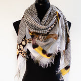 Kvadratisk GLIMT tørklæde hos Shining You