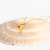 Heiring fjer med JINS månestens vedhæng. Kombi hos Shining You