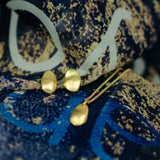 Heiring NORIA ørestikker forgyldt hos Shining You