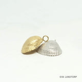 Musling vedhæng sølv og forgyldt sølv EVA LUNDTORP hos Shining You