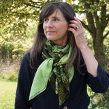 Ambrosia - Stort kvadratisk bomulds-tørklæde