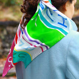 Qualities - Kvadratisk silketørklæde