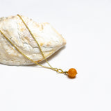 Balance You - Halssmykke med rutil kvarts og rådiamant