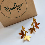 Bladranke-øreringe MaraAger hos Shining You