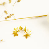 Bladranke-øreringe MaraAger hos Shining You