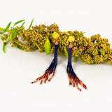 Christel @pearlpardon perleøreringe earart blå