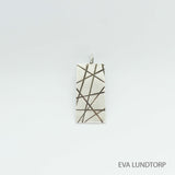 EVA LUNDTORP sølv vedhæng LINES hos Shining You