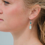 OLIVE øreringe med Romersk glas fra ROMAN by ELLO hos Shining You