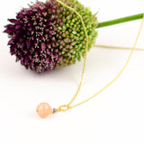 Halssmykke rutil kvarts rådiamant fra JINs hos Shining You