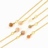 Shining You Halssmykke med månesten fra JIN smykker