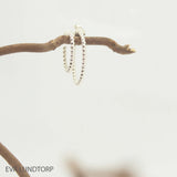 Sølv-kugle-creoler fra EVA-LUNDTORP hos Shining You