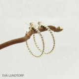 Sølv-creoler fra EVA-LUNDTORP hos Shining You