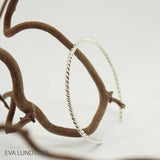 Sølv armbånd armring fra EVA LUNDTORP hos Shining You