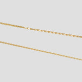 Forgyldte ankerkæder hos Shining You