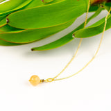 Halssmykke rutil kvarts rådiamant fra JINs hos Shining You