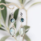 OLIVE øreringe med Romersk glas fra ROMAN by ELLO hos Shining You